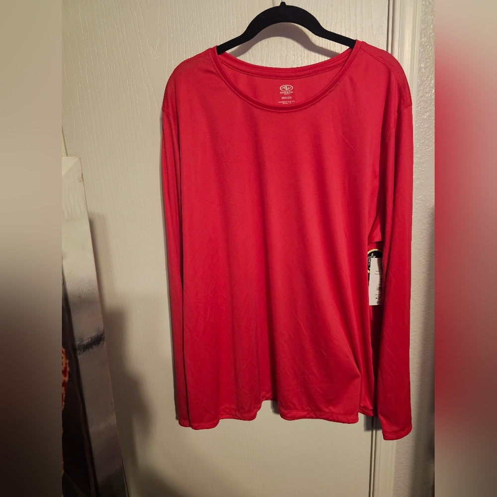 Athletic Works Fuschia Long Sleeve Tee